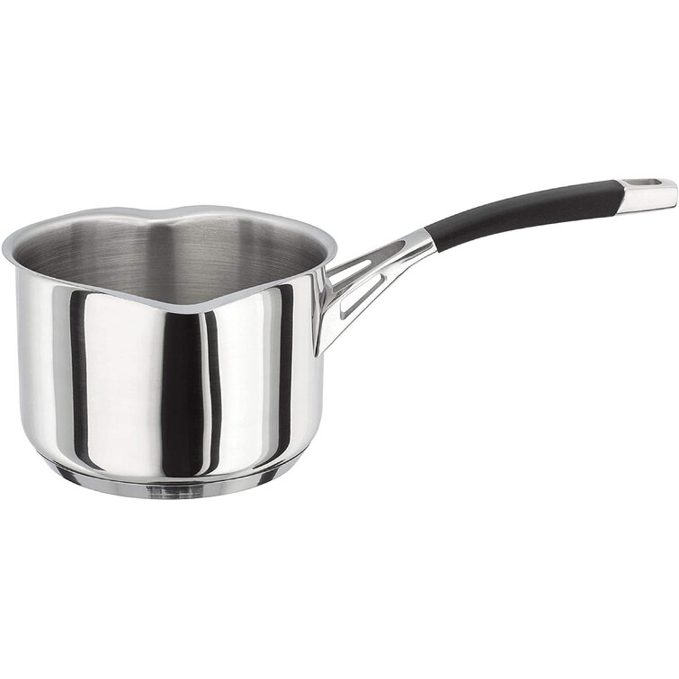 Stellar Flow Induction 1L Stainless Steel 18 10 Milk Pan